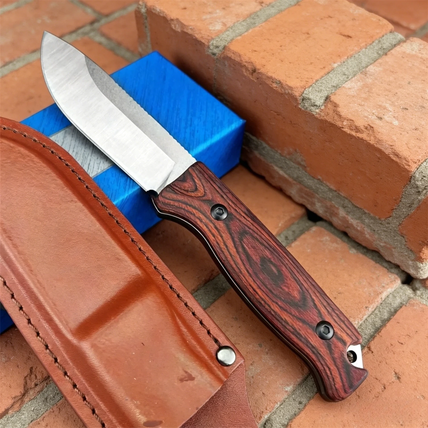 Edc Carry For Men - Full Tang 15002-2 Fixed Blade Straight