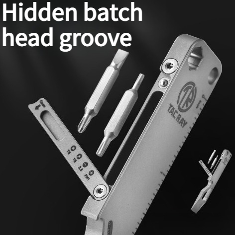 Titanium Pry Bar - EDC titanium alloy pry bar multifunctional
