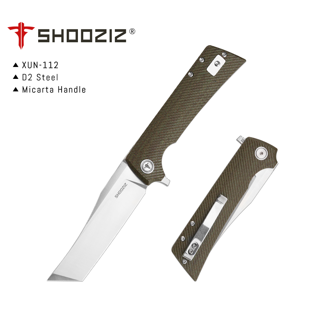 Shooziz XUN112 EDC Folding Kni - Edc Carry For Men recension och pris