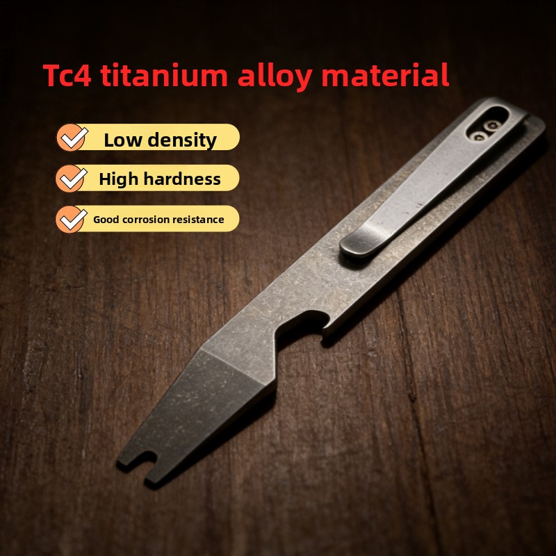 Titanium Pry Bar EDC Multi Too - Titanium Pry Bar recension och pris