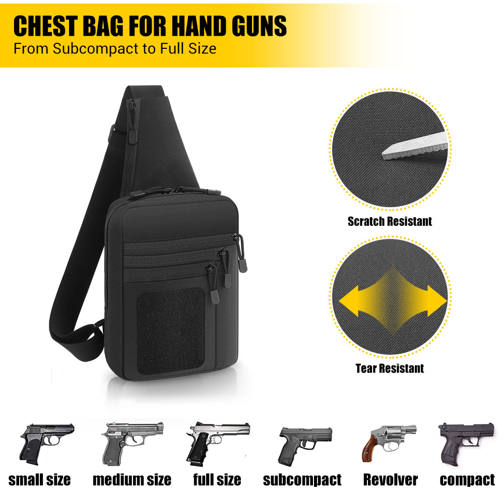 Tactical Pistol Gun Bag Concea - Edc Carry Gun recension och pris