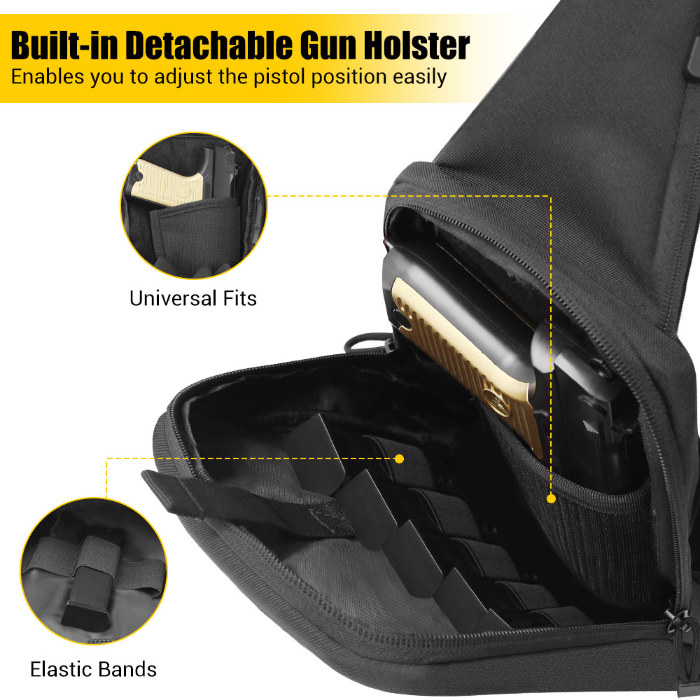 Tactical Pistol Gun Bag Concea - Edc Carry Gun recension och pris