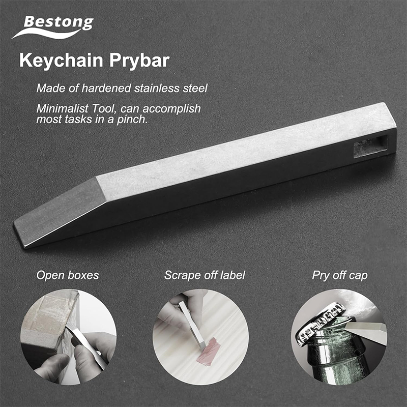 EDC Pry Bar, Heavy Duty Keycha - Edc (Every Day Carry recension och pris