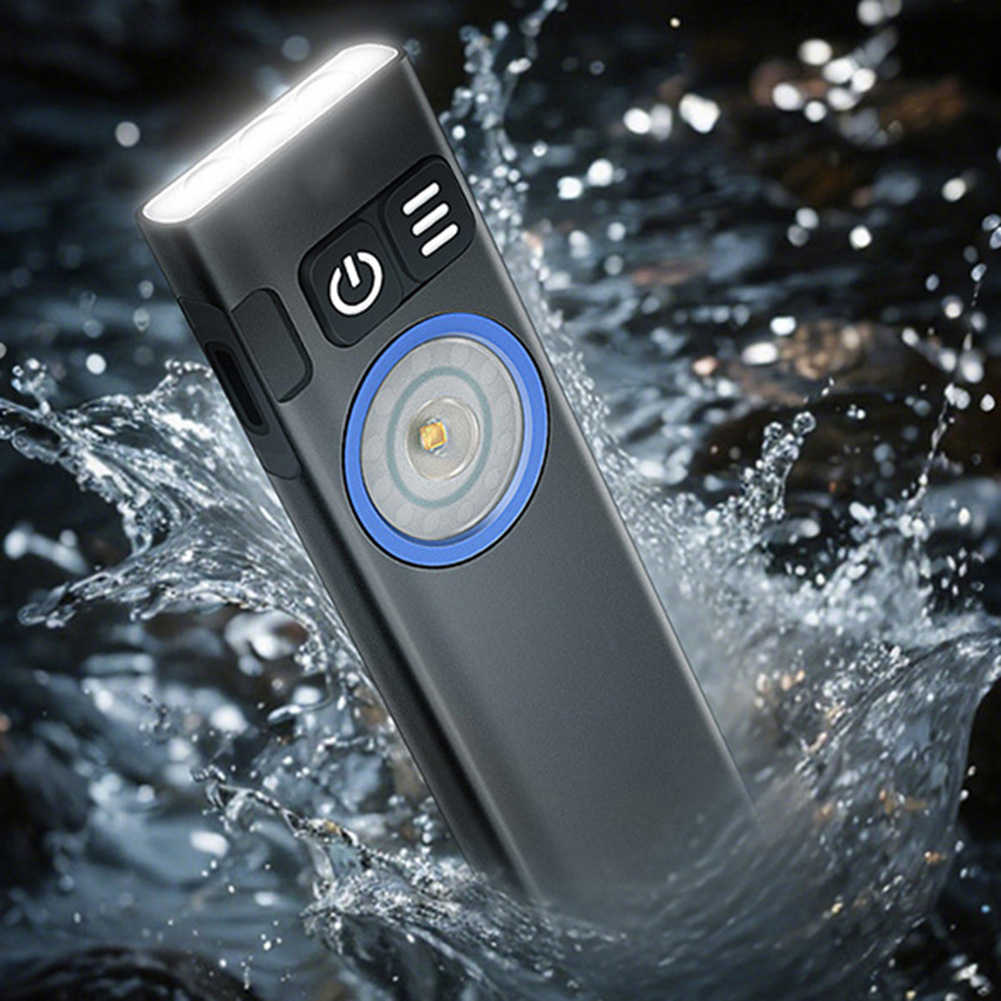 650 Lumen USB-C Flashlight Rec - Edc Carry Positions recension och pris