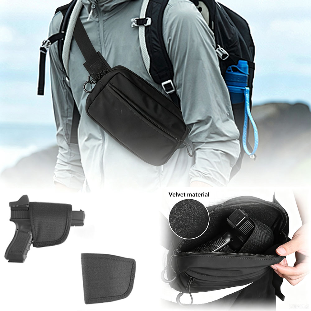 Concealed Carry Waist Bag Tact - Edc Concealed Carry Fanny Pack recension och pris