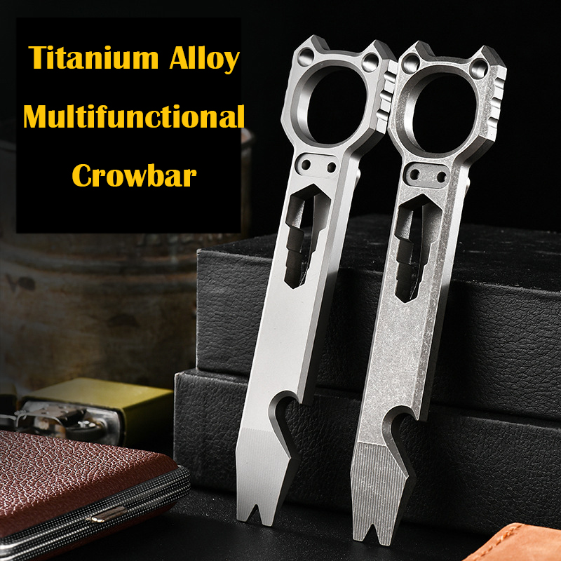 EDC Multifunctional Tool Titan - Titanium Pry Bar recension och pris