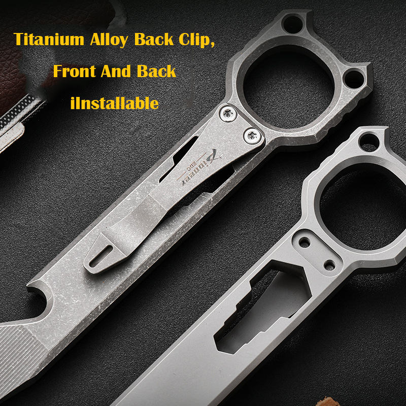 EDC Multifunctional Tool Titan - Titanium Pry Bar recension och pris