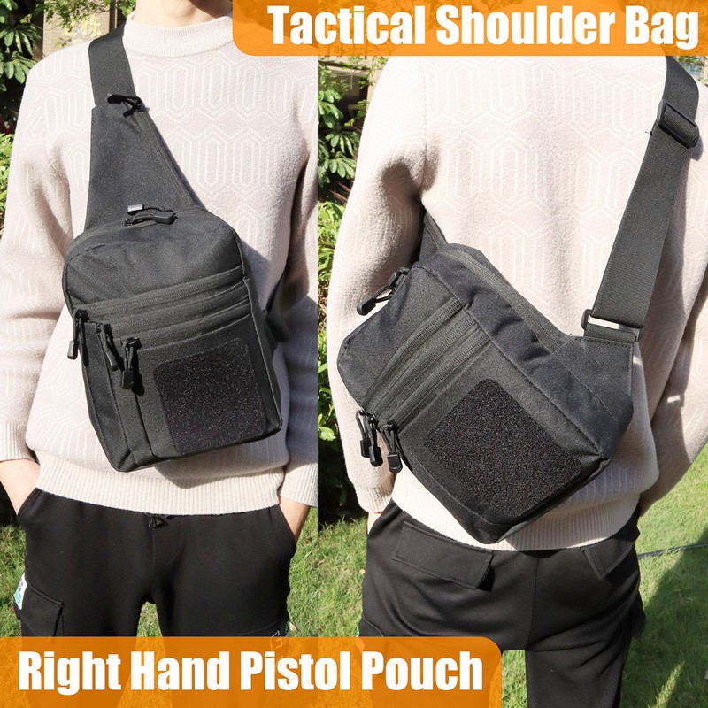 New Tactical Chest Bag Pistol  - Edc Concealed Carry Holster recension och pris