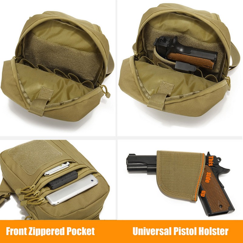 New Tactical Chest Bag Pistol  - Edc Concealed Carry Holster recension och pris