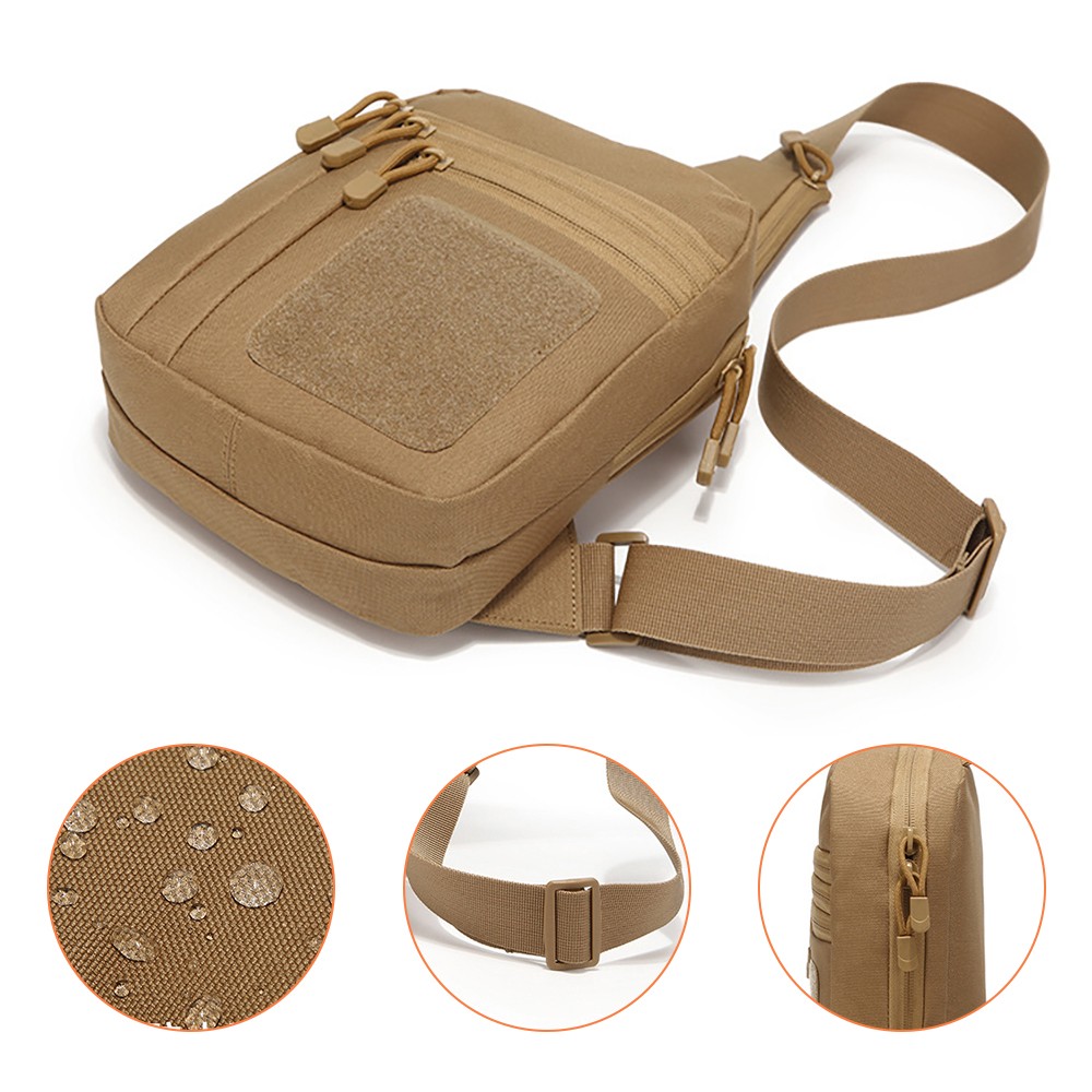 Tactical Chest Bag Crossbody S - Edc Carry Handgun recension och pris