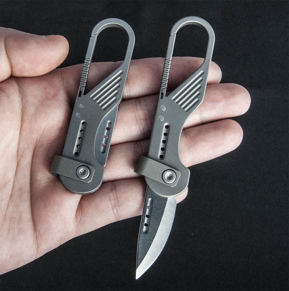 Titanium Alloy Keychain Mini F - Edc Carry Essentials recension och pris