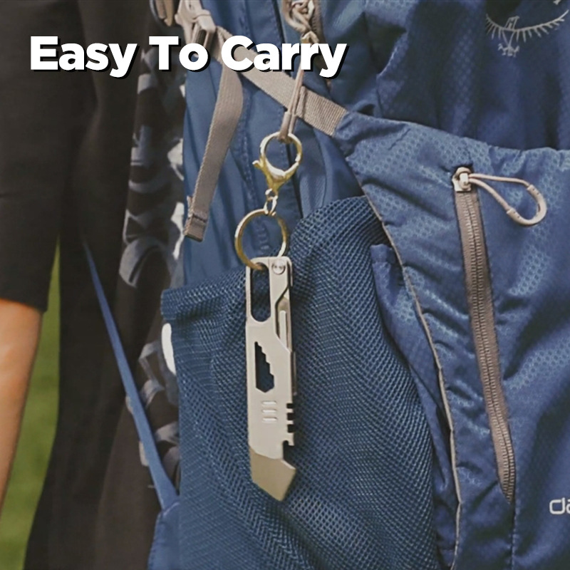 Outdoor Portable EDC Multifunc - Titanium Pry Bar recension och pris