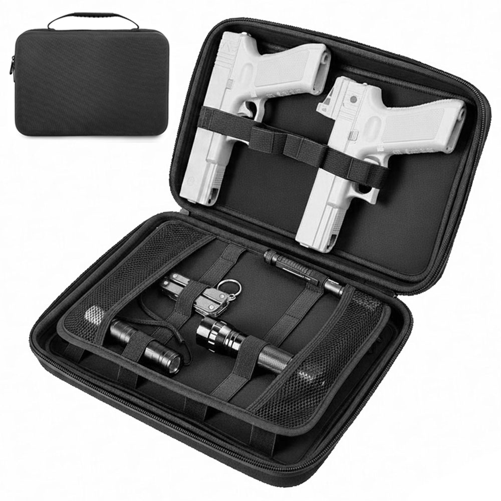 Tactical Pistol Gun Case Dual  - Edc Carry Gun recension och pris