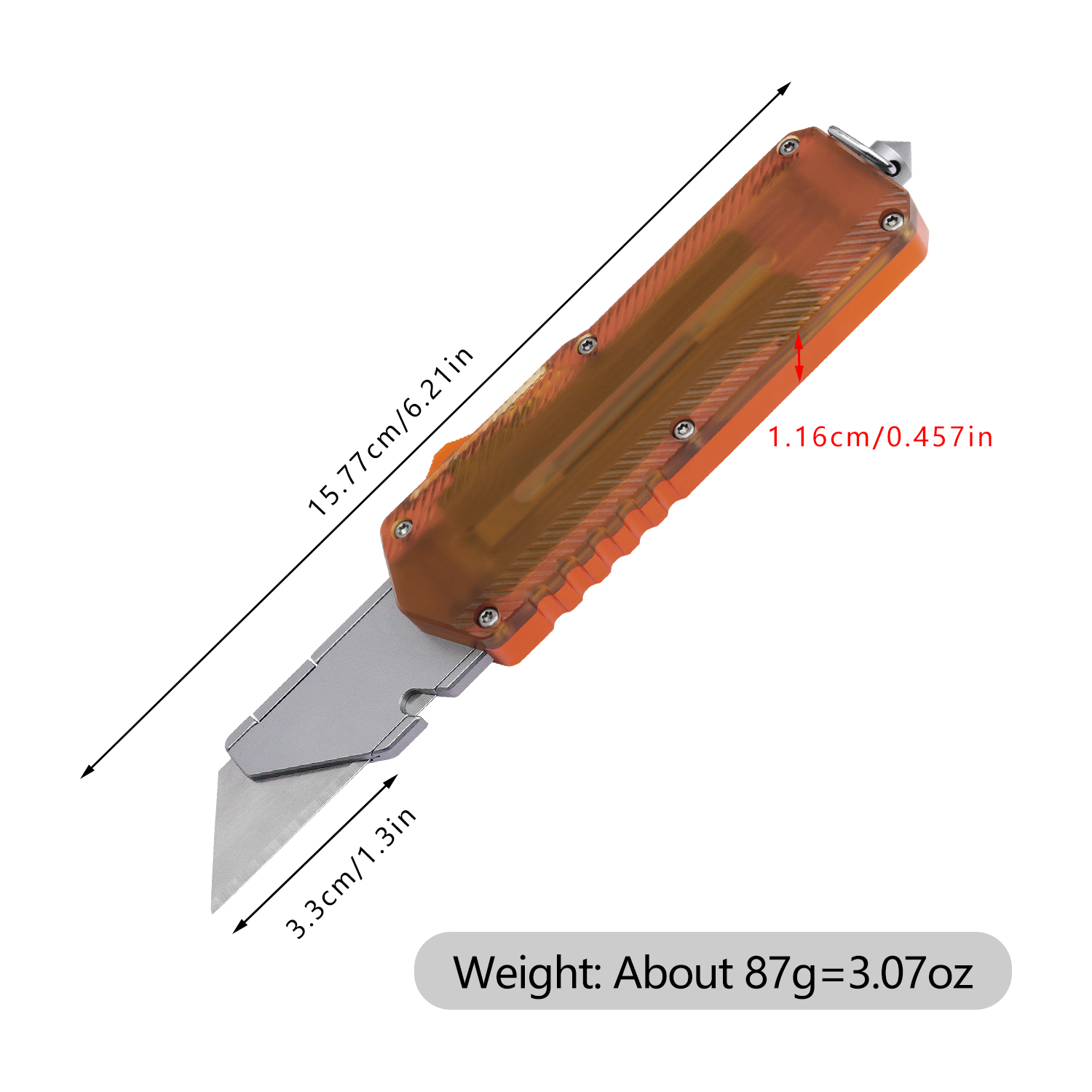 Two-piece aluminum alloy combi - Edc (Every Day Carry recension och pris