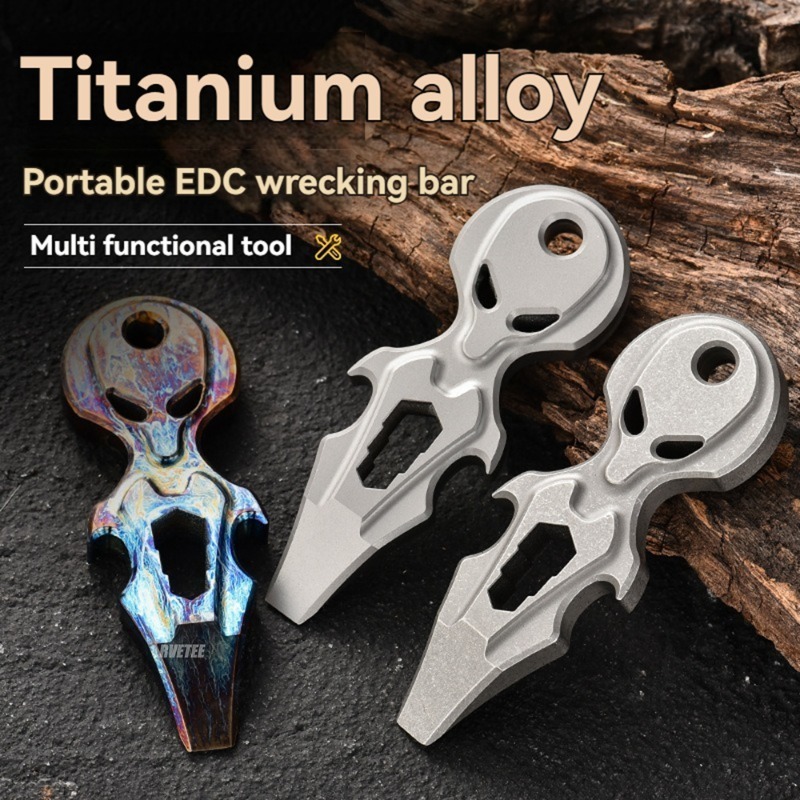 Bottle Opener Wrench Multi-fun - Titanium Pry Bar recension och pris